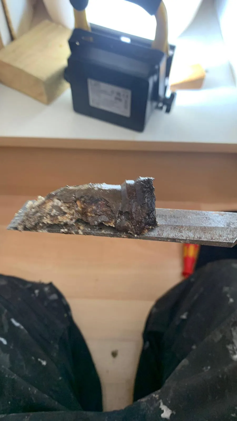 Sludge and scale cleared from a central heating system